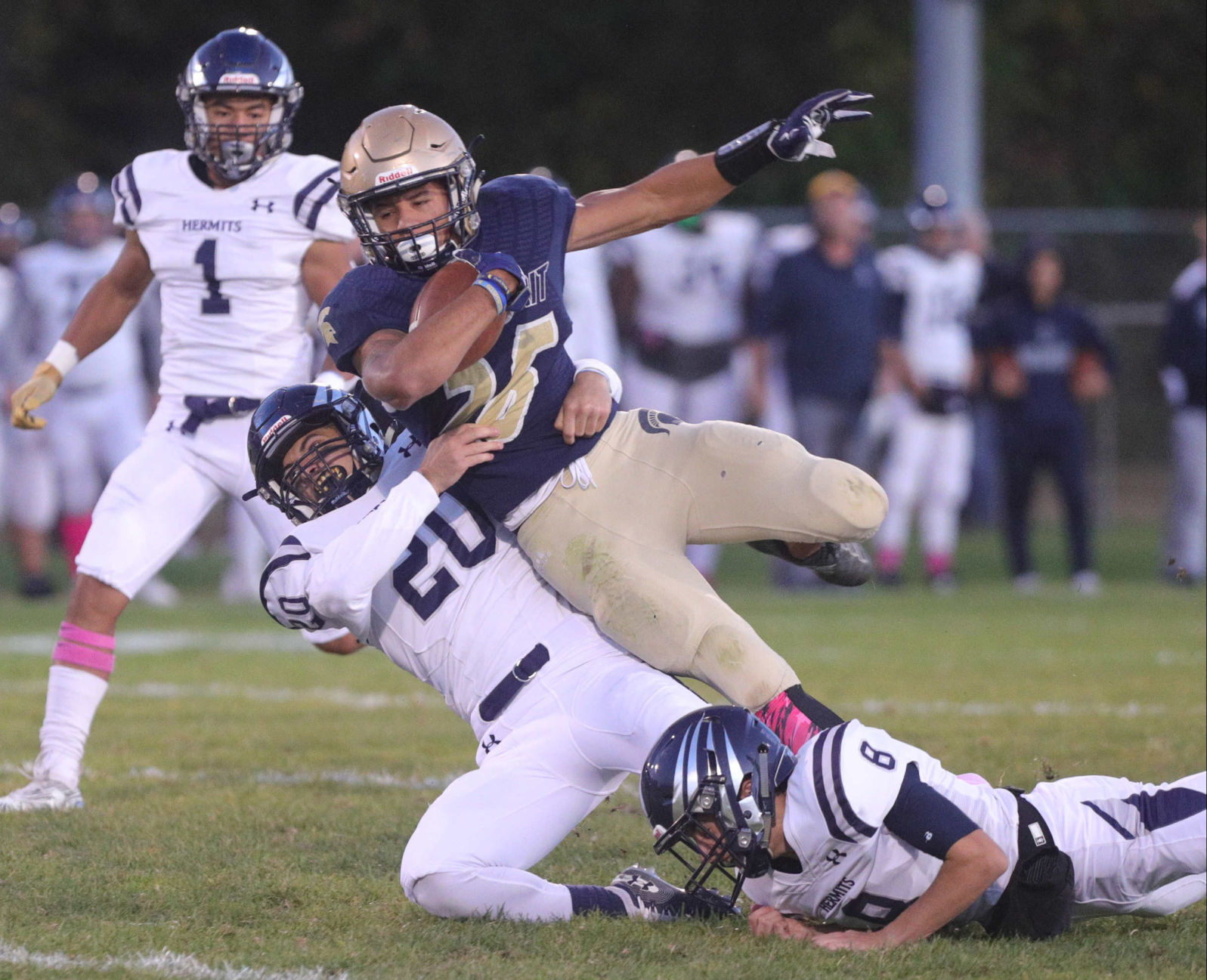St. Augustine Prep vs Holy Spirit football game